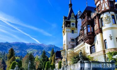 Peles Castle on tour of Romania