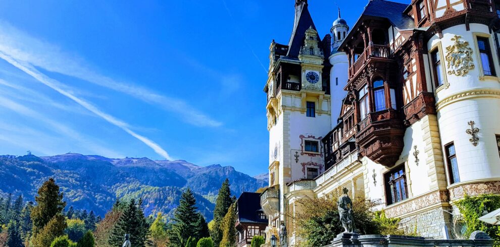 Peles Castle on tour of Romania