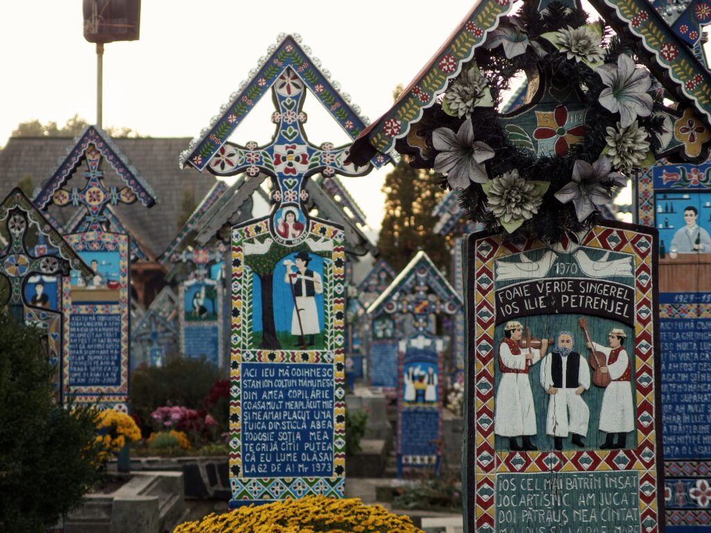 What to see in Romania? Merry Cemetery in Sapanta,